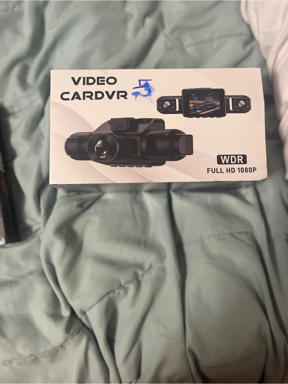 Video Car DVR Dash Camera - Black - Full HD 1080P WDR